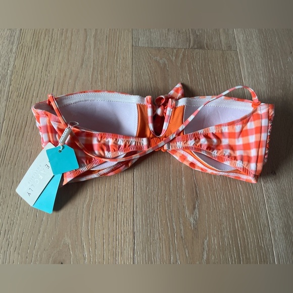 Seafolly Sophia Scarlet Bandeau Top Size US 8 *O24 - Picture 2 of 4